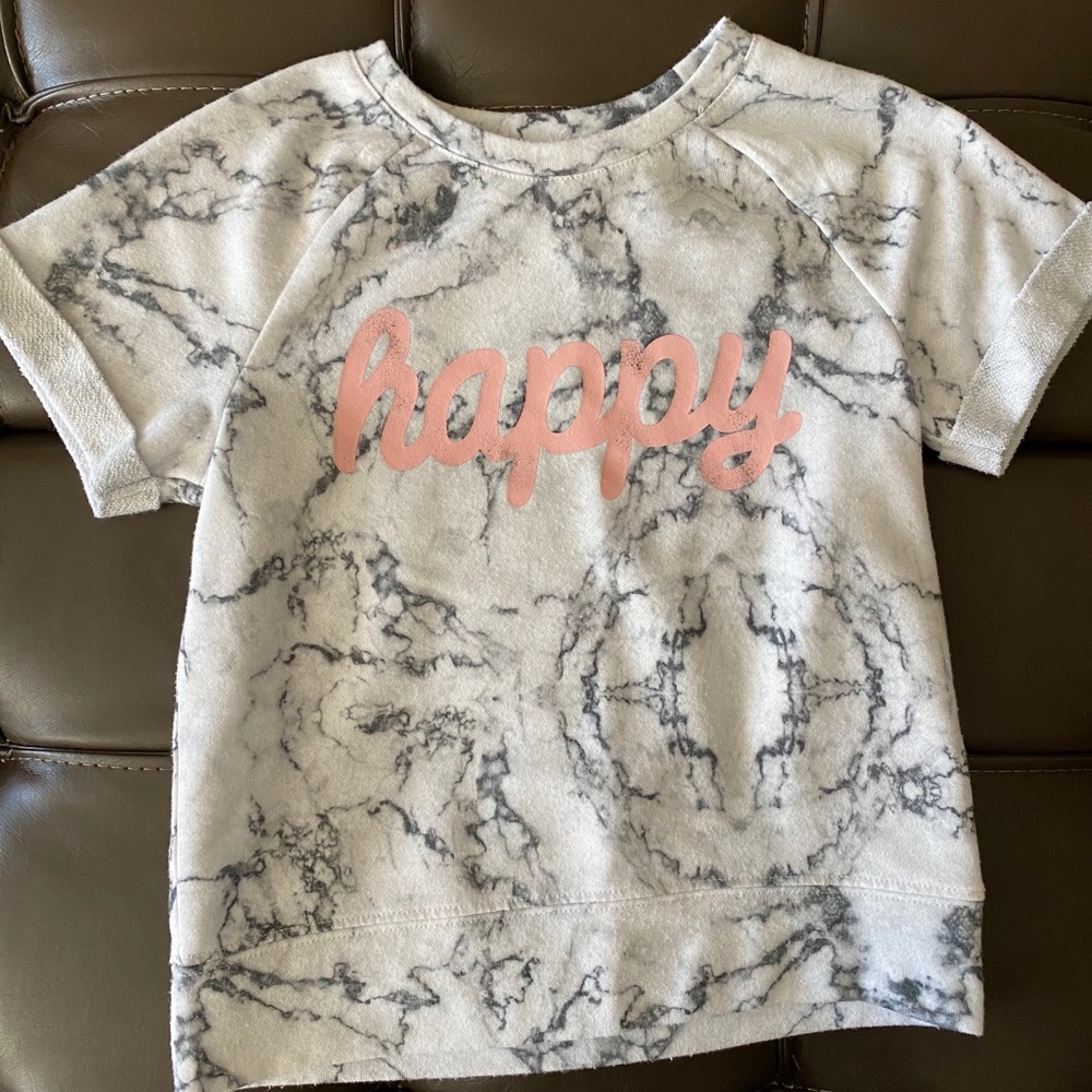 Short sleeve “Happy” shirt